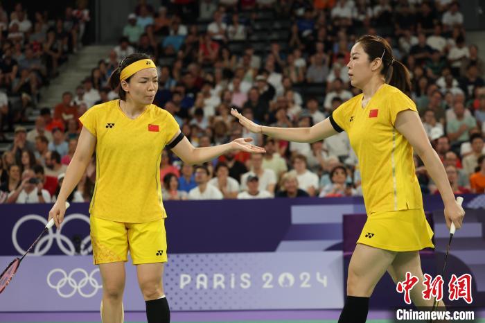 巴黎奥运：国羽女双小组头名晋级淘汰赛，图欧