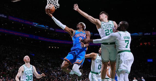 雷霆12连胜终结惜败凯尔特人 亚历山大空砍33分谈